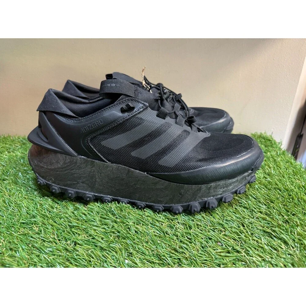 Men Size 8.5 adidas Adizero Aruku Yagi x Mr Bailey Obsidian Black KJ3816 NEW